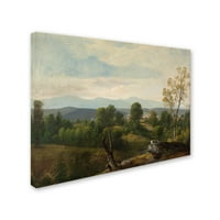 Zaštitni znak likovne umjetnosti 'Pogled na dolinu' platno umjetnost Duranda