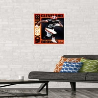 Cleveland Browns - Nick Chubb zidni poster, 14.725 22.375