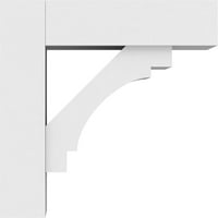 5 W 12 D 12 h Standard Merced Architectural Clue PVC nosač sa blokovima krajeva