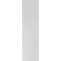 Ekena Millwork 1 8 W 80 H True Fit PVC ploča spojena ploča-N-letve roletne, Hailstorm siva