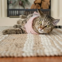 Životni vitrant, odjeća za pse i mačka, korektni džemper za kućne ljubimce, ružičasta, s
