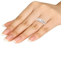 Carat T. W. Diamond Classic 14kt set Zaručničkog prstena od ružičastog zlata