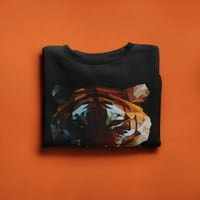 Awesome tiger dizajn s niskim mastilom dukserica za muškarce-slika Shutterstock, muški x-veliki