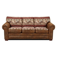 Klasika američkog pereka Kauč na kauču jelena, smeđa