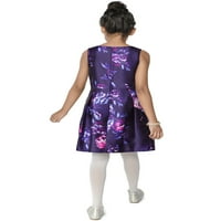 Dječije mjesto djevojačka cvjetna satenska haljina, veličine 4-16