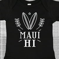 Inktastic Maui poklon za odmor za surfanje na Havajima bodi za dječaka ili djevojčicu