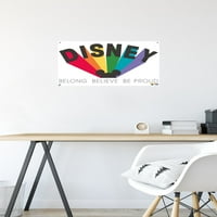 Disney Mickey Mouse - Budite ponosni zidni poster sa push igle, 14.725 22.375