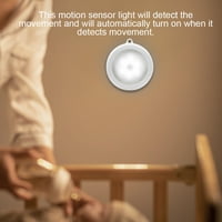 Senzor za spavaću sobu LED svjetlo indukcijska noćna lampa na baterije ormar za stepenice svjetla rasvjeta