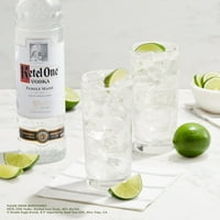 Ketel one votka, ml bočica sa dve limitirane čaše za Martini, 40% ABV