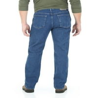 Wrangler muški i veliki muški u-oblik za Comfort Regular Fit Jean sa udobnim Fle pojasom