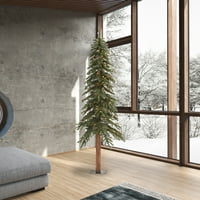 Vickerman 8 'prirodno alpsko umjetno božinsko drvo, višebojna LED svjetla - Fau božićno drvce - sezonski