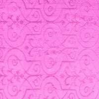 Ahgly Company Zatvoreni Pravougaonik Sažetak Pink Moderni Tepisi, 3'5'