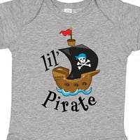 Inktastični lil 'Pirate Pirate brod, Blue Bandana Poklon dječak ili dječji dječji bod
