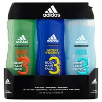 Adidas Fl. Oz. 3-in-Body Wash Poklon Set, komad