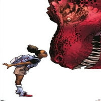 Marvel Moon Girl & Devil Dinosaur - poljubljeni zidni poster, 22.375 34