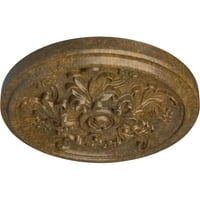 Ekena Millwork 1 2 od 3 4 P Katheryn plafon medaljon, Ručno obojene Rubbed Bronze