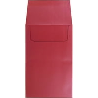 Koverte za politiku, 6x9.5, crvena metalik, 250 paketa, jupiter crvena