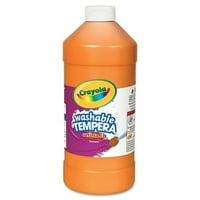 Crayola narančasta temperament za pranje, boca za stisak