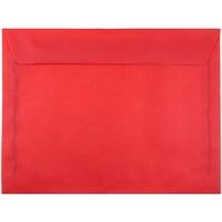 Prozirne koverte, primarno crveno, 25 paketa