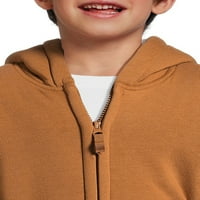 Čudesni nation Boys Sherpa Hoodie jakna, veličine 4- Husky