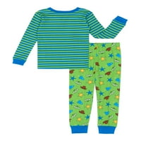 Priča o igračkama Toddler Boys Snug Fit Pamuk Dugi rukav pidžama, set
