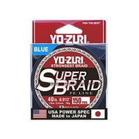 Yo-Zuri Super Braid Line 150YD Blue 40lb