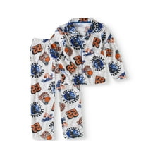 Boime 'flanel kaput stil pidžama set za spavanje