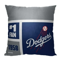 Los Angeles Dodgers MLB blok u boji personalizirani 18 18 jastuk