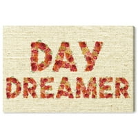Wynwood Studio tipografija i citati Zidna umjetnost platnene ispise 'Day snovi' Inspirativni citati i