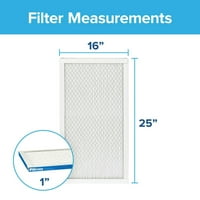Filter filtre, MPR Merv 13, zdrav životni vrhunski alergen, snima čestice dima, bakterija i virusa, filter